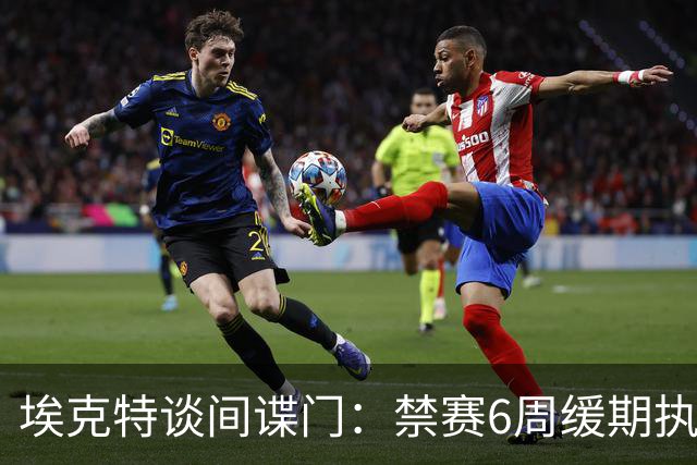埃克特谈"间谍门"：禁赛6周缓期执行，罚款2.8万镑